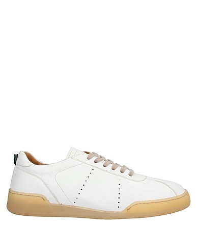 GREEN GEORGE Sneakers White Leather