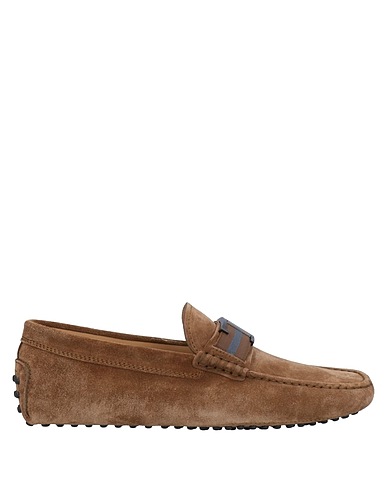 TOD'S モカシン カーキ 革