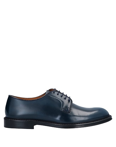DOUCAL'S Stringate Blu notte Pelle di cavallo