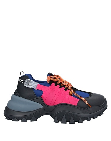 RUCOLINE Sneakers Blu notte Pelle, Fibre tessili