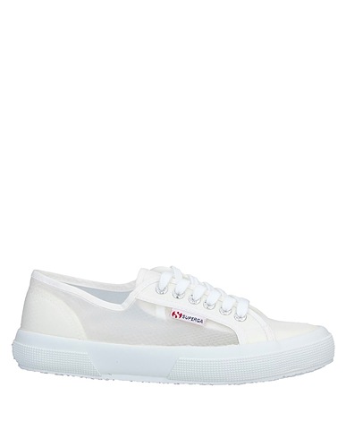 SUPERGA Sneakers Weiß Andere Fasern