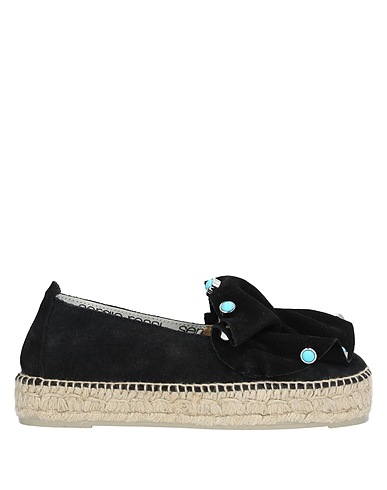 SERGIO ROSSI x MANEBÍ Espadrillas Nero Pelle