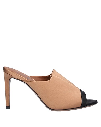 L' AUTRE CHOSE Sandals Camel Textile fibers