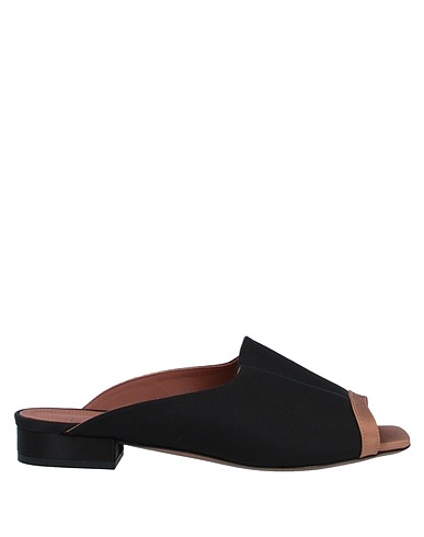 L' AUTRE CHOSE Sandals Black Textile fibers
