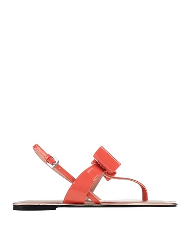 POLLINI Flip flops Salmon pink Rubber