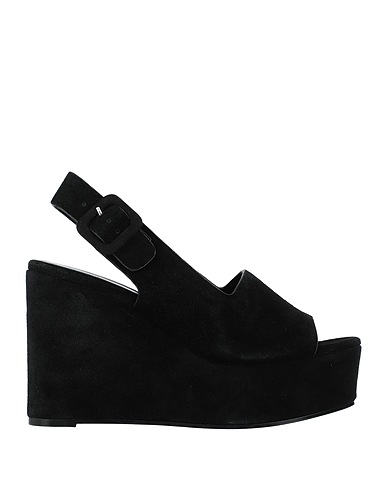 STRATEGIA Sandals Black Leather