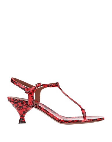 L' AUTRE CHOSE FOOTWEAR Red Leather
