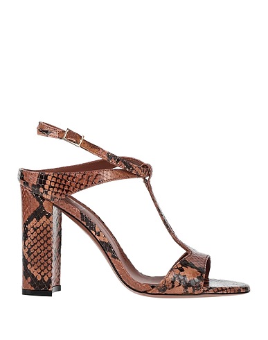 L' AUTRE CHOSE Sandals Brown Leather