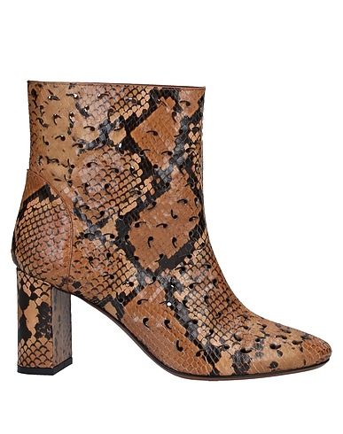 L' AUTRE CHOSE Ankle boot Khaki Leather