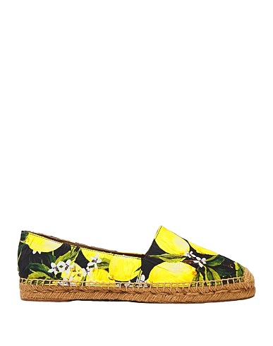 DOLCE&GABBANA Espadrilles Black Textile fibers