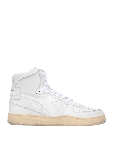 DIADORA HERITAGE Sneakers MI BASKET USED
 White Leather