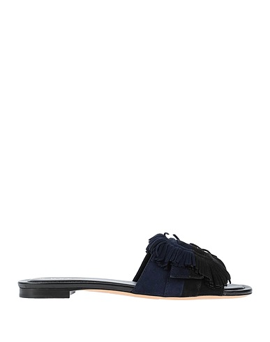 TOD'S Sandalia Negro Cuero