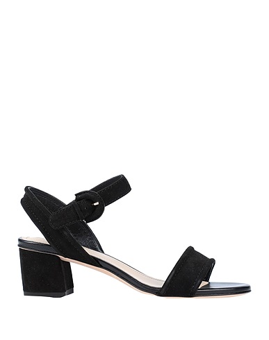 TOD'S Sandals Black Leather
