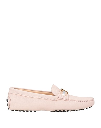 TOD'S Loafers Light pink Calfskin