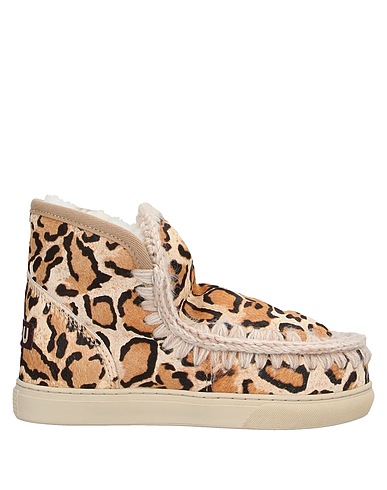 MOU Ankle boot Sand Soft Leather, Wool