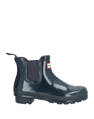 HUNTER Stivaletti Blu navy Gomma