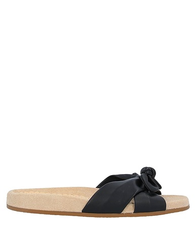 CHARLOTTE OLYMPIA Sandals Black Leather