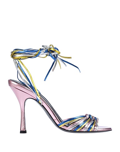 AMEN Sandals Pink Soft Leather