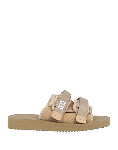 SUICOKE Sandali Sabbia Pelle, Fibre tessili