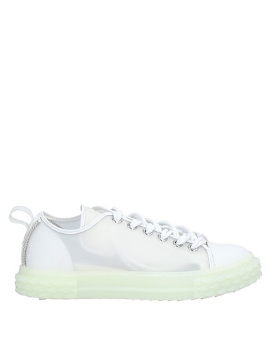 GIUSEPPE ZANOTTI Sneakers White Textile fibres, Leather