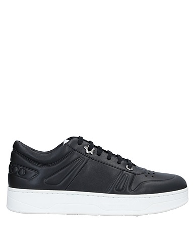 JIMMY CHOO Sneakers Black Calfskin