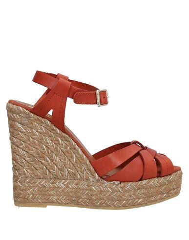 Kanna Sandals In Brick Red