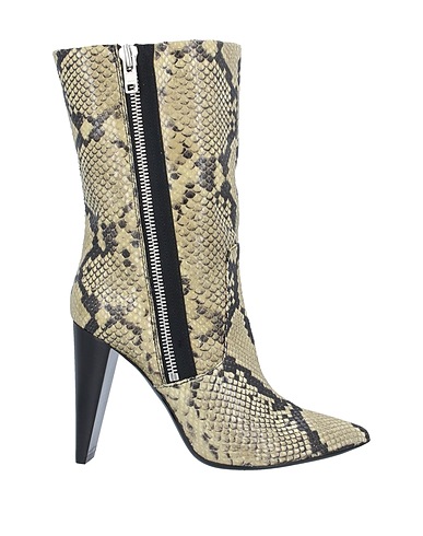 PHILOSOPHY di LORENZO SERAFINI Ankle boot Beige Leather
