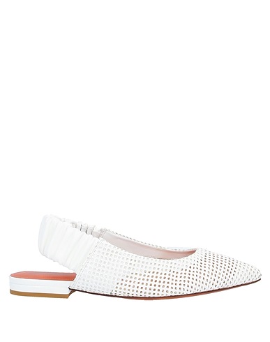 SANTONI Footwear White Textile fibers