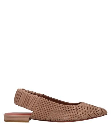 Santoni Ballet Flats In Brown