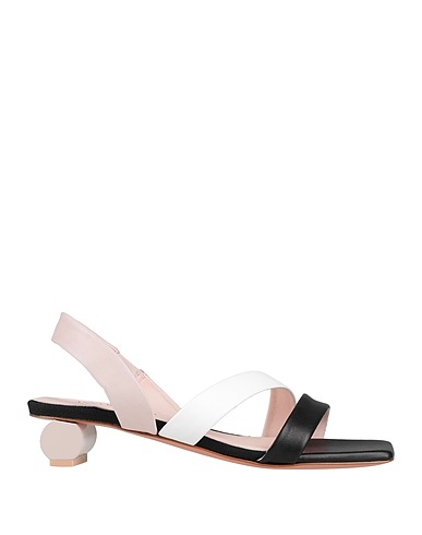 ANNA BAIGUERA Sandals Black Leather