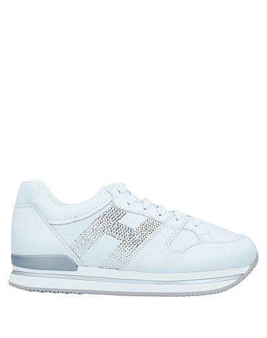 HOGAN Sneakers Hellgrau Leder