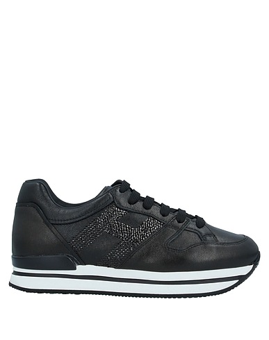 HOGAN Sneakers Μαύρο Δέρμα