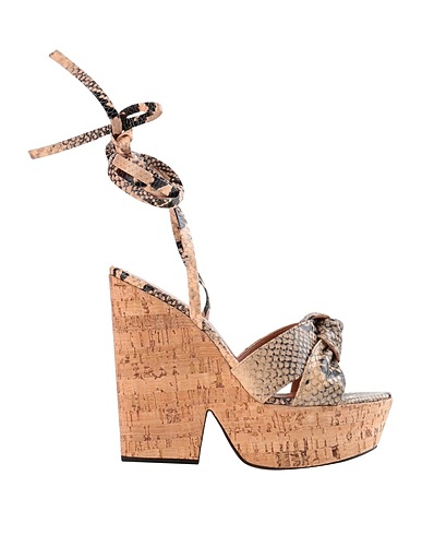 PARIS TEXAS Sandals Beige Leather