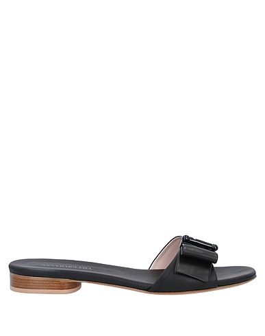 ANNA BAIGUERA Sandals Black Leather