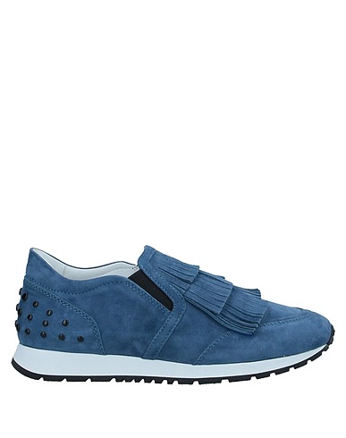 TOD'S Sneakers Slate blue Leather
