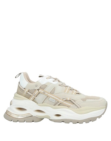 BUFFALO Sneakers Beige Textile fibres