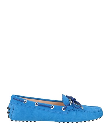 TOD'S Loafers Blue Leather