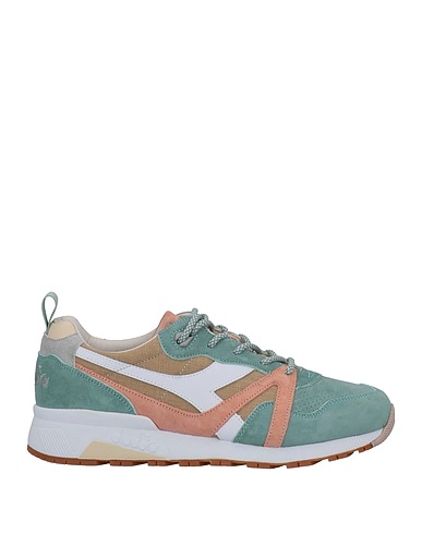 DIADORA HERITAGE 스니커즈 세이지 그린 가죽, 방직 섬유