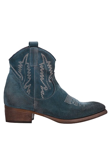 ZOE Ankle boot Slate blue Soft Leather