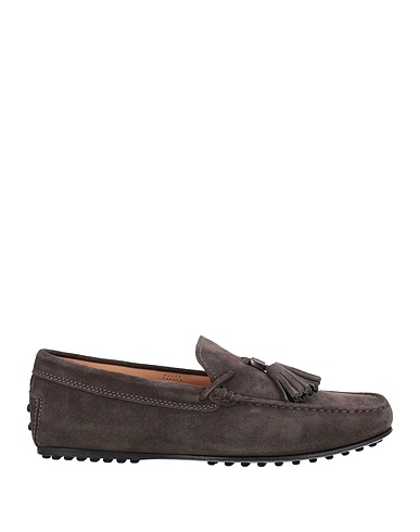 TOD'S モカシン グレー 革（なめし加工）