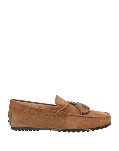 TOD'S Loafers Khaki Leather