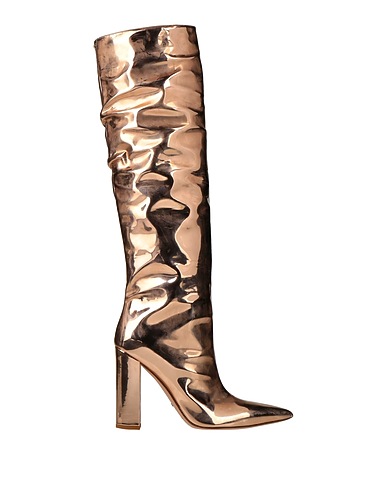 ELISABETTA FRANCHI Boots Copper Soft Leather