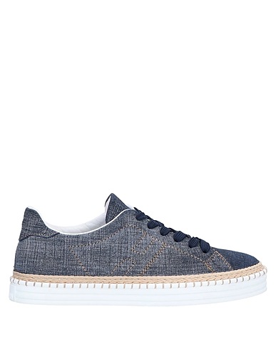 HOGAN Sneakers Blue Leather