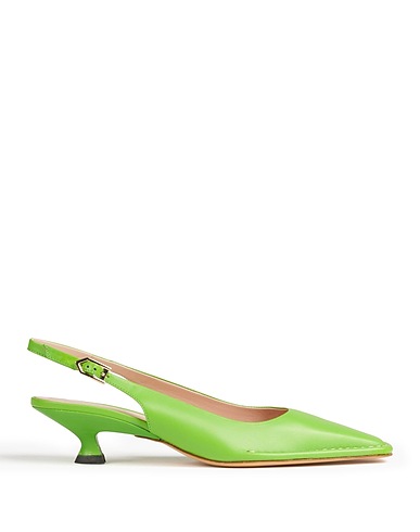 TOD'S Court Light green Soft Leather