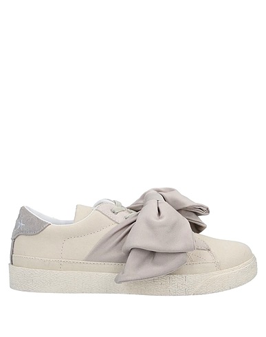 DOUUOD Sneakers Beige Pelle, Fibre tessili