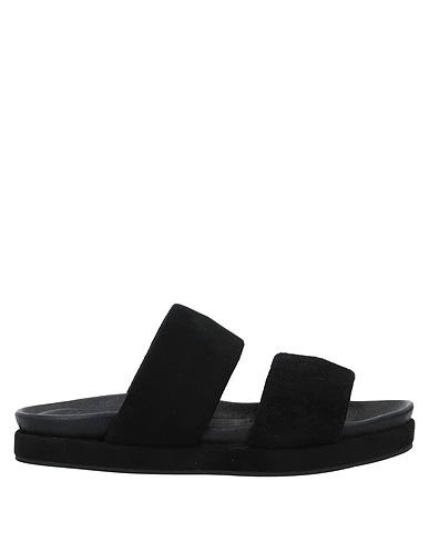 HABILLÉ Sandals Black Leather
