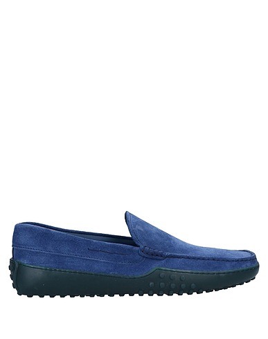 TOD'S Loafers Slate blue Leather