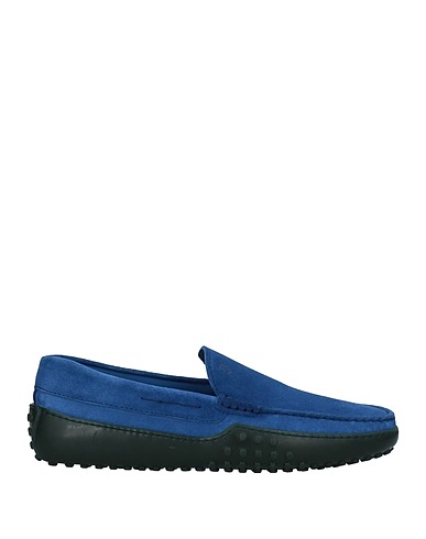 TOD'S Loafers Bright blue Leather