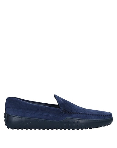 TOD'S Loafers Midnight blue Leather