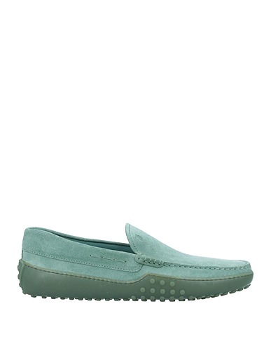 TOD'S Loafers Light green Leather